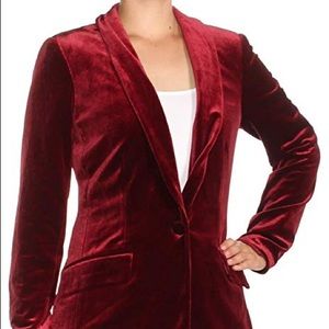 INC Velvet Blazer